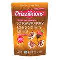 Drizzilicious Strawberry Chocolaty Bites, Mini Rice Cakes