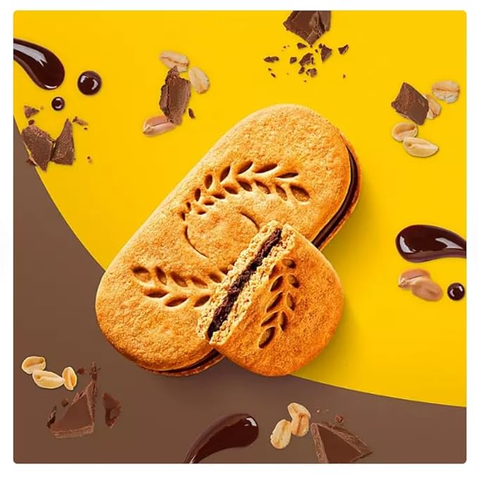 Whizzotech belVita Dark Chocolate Crème Breakfast Biscuits (25 Pack)